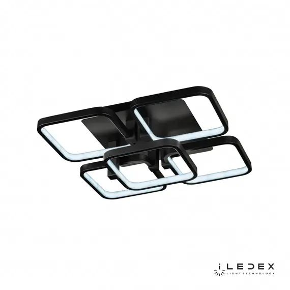 Потолочная люстра iLedex Satellite 8153-4+1-X-T BK, изображение 3