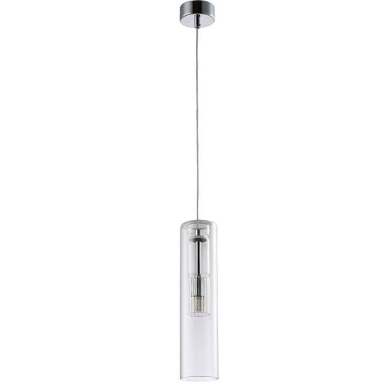 Светильник подвесной Crystal Lux BELEZA SP1 F CHROME