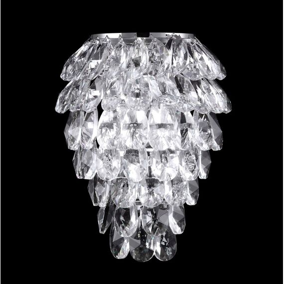 Бра Crystal Lux CHARME AP3 CHROME/TRANSPARENT