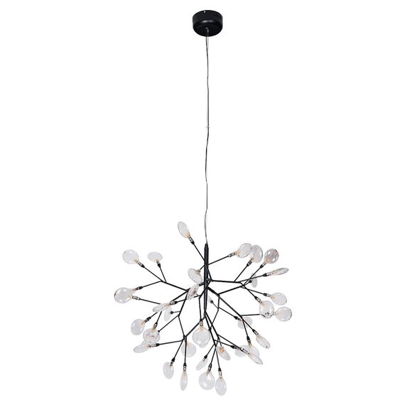 Светильник подвесной Crystal Lux EVITA SP36 BLACK/TRANSPARENT
