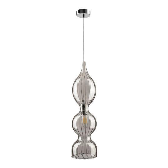 Светильник подвесной Crystal Lux IRIS SP1 B SMOKE