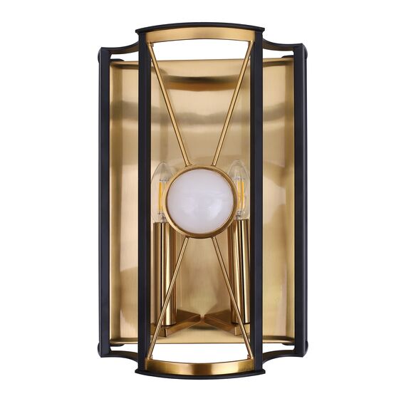 Бра Crystal Lux TANDEM AP2 GOLD