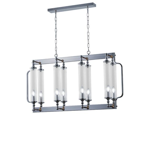 Люстра Crystal Lux TOMAS SP8 L1000 CHROME