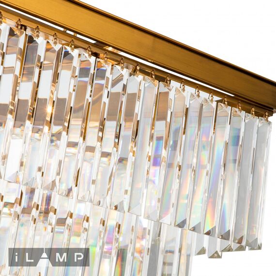 Подвесная люстра iLamp Triumph 6119-1200 BRASS, изображение 4