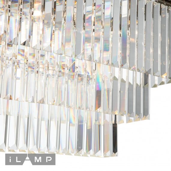 Подвесная люстра iLamp Triumph 6119-800 NICKEL, изображение 3