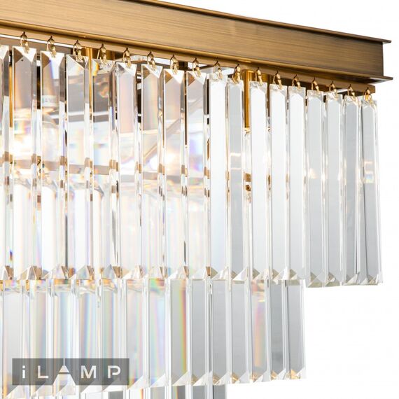 Подвесная люстра iLamp Triumph 6119-800 BRASS, изображение 3