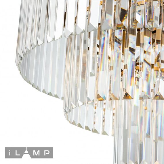 Подвесная люстра iLamp Triumph 7383/8P BRASS, изображение 4