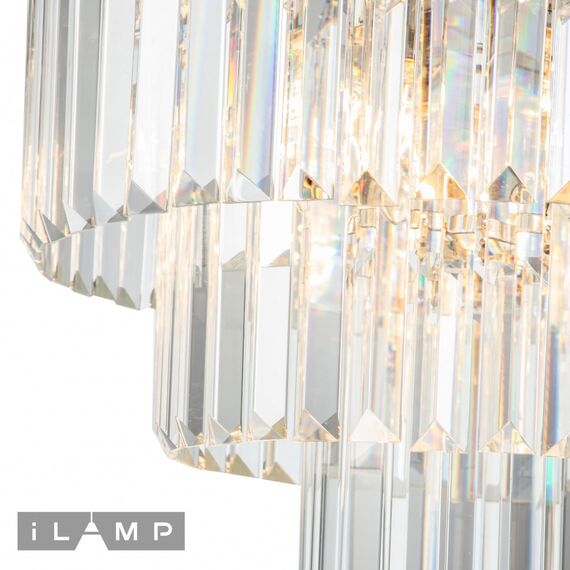 Подвесная люстра iLamp Triumph 7383/6P NICKEL, изображение 4