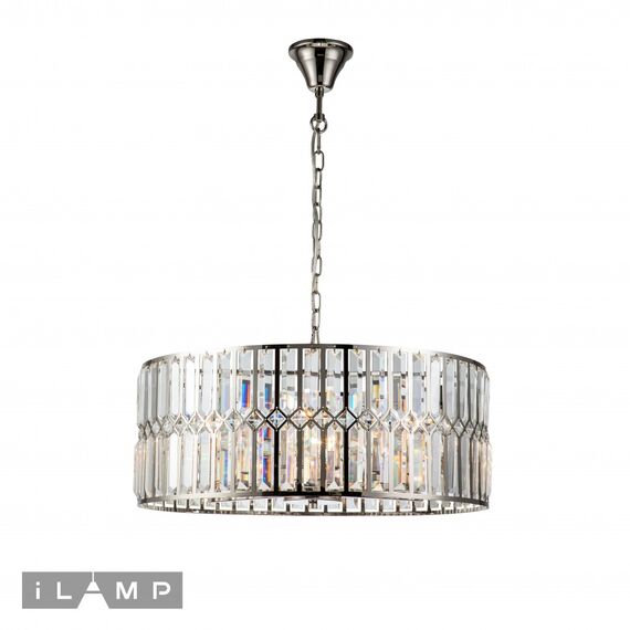 Подвесная люстра iLamp Form 6122-600 NICKEL, изображение 2