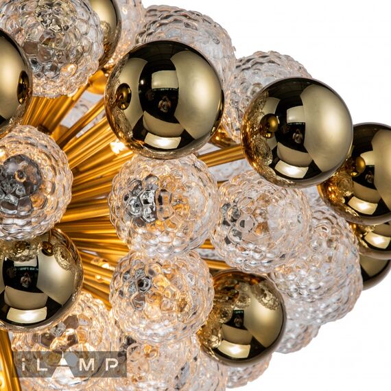 Подвесная люстра iLamp Rockfeller 100D-18 Matt Bronze, изображение 4