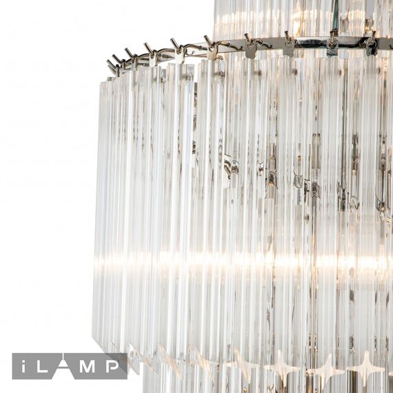Подвесная люстра iLamp Manhattan 051D-11 Nickel, изображение 4