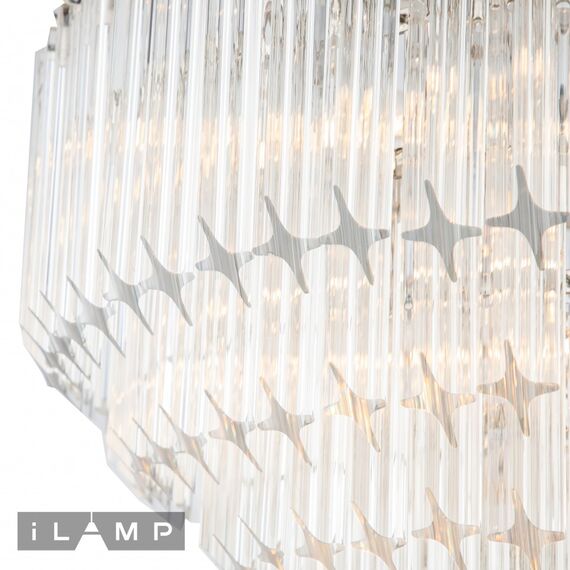 Подвесная люстра iLamp Manhattan 051D-6 Nickel, изображение 3