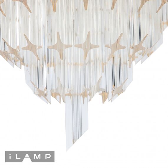 Подвесная люстра iLamp Manhattan 051D-6 Nickel, изображение 4