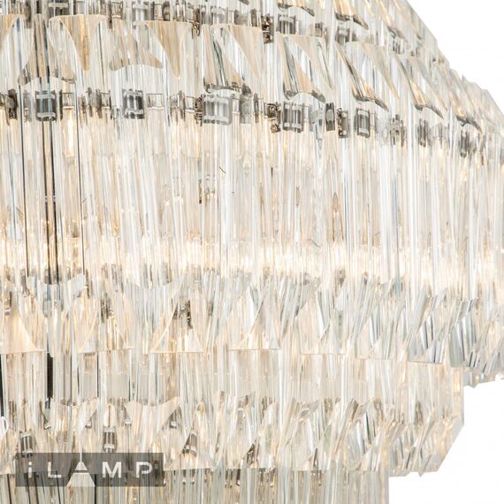 Подвесная люстра iLamp Manhattan 103D-10 Nickel, изображение 3