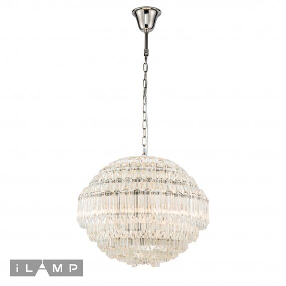 Подвесная люстра iLamp Manhattan 103D-10 Nickel, изображение 2