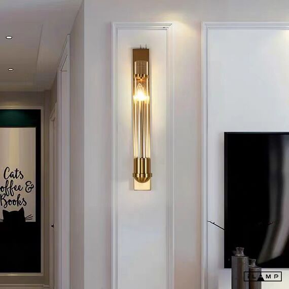 Настенный светильник iLamp THOR 88042W BRASS, изображение 4