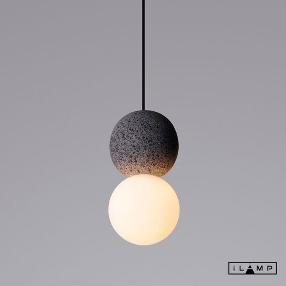 Подвесной светильник iLamp FOXTROT 10694P/1-D100 BLACK&WHITE, изображение 2