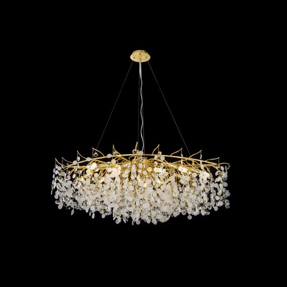 Подвесная люстра iLAMP Savage  7204-L1200 GD, изображение 2