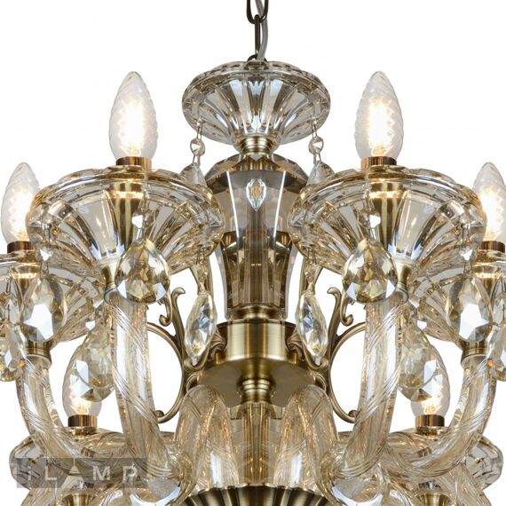 Подвесная люстра iLamp Asia 61079-8+4 BR, изображение 3
