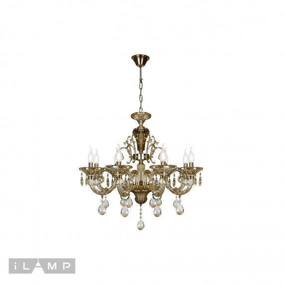 Подвесная люстра iLamp Asia 61079-8 BR, изображение 2
