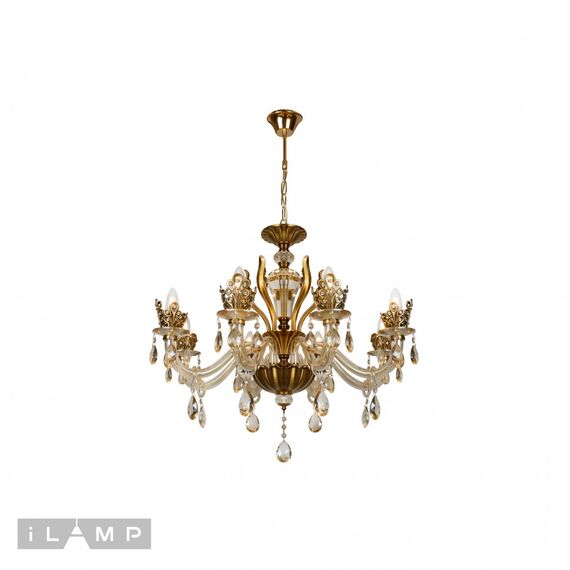 Подвесная люстра iLamp Asia 61078-8 BR, изображение 2