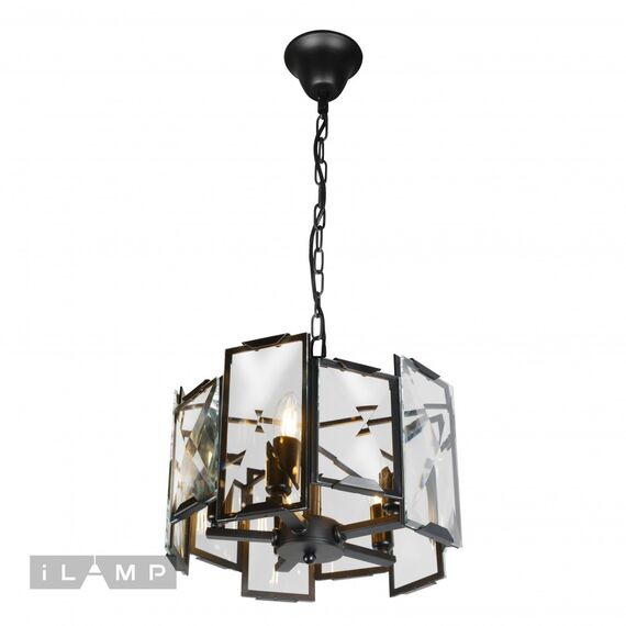 Подвесная люстра iLamp Panorama 6113-360 BK, изображение 3