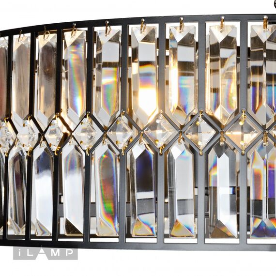 Подвесная люстра iLamp Form 6122-600 BK, изображение 2