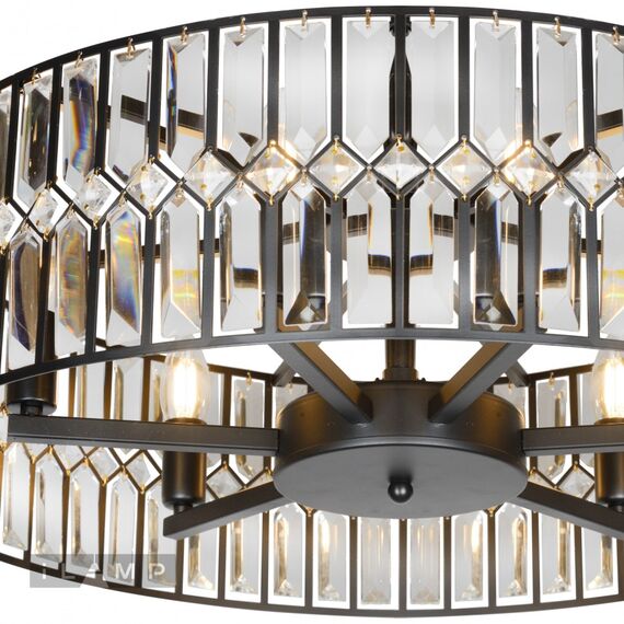 Подвесная люстра iLamp Form 6122-600 BK, изображение 3