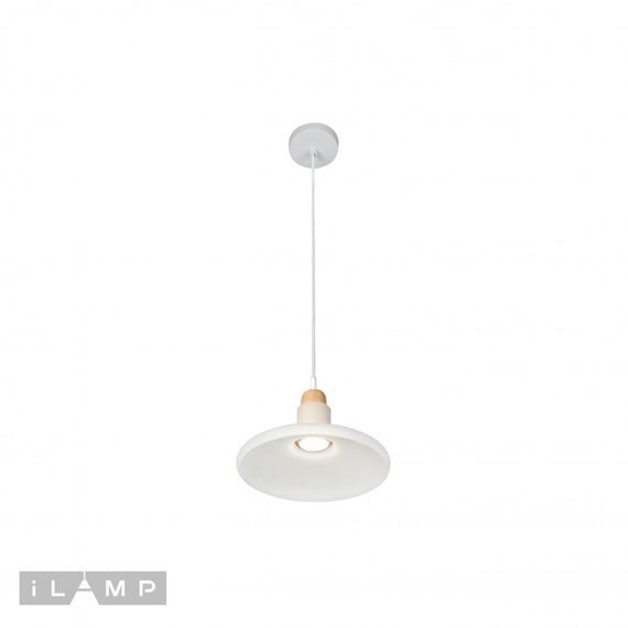 Подвесной светильник iLamp Puro AP9006-1D WH, изображение 2