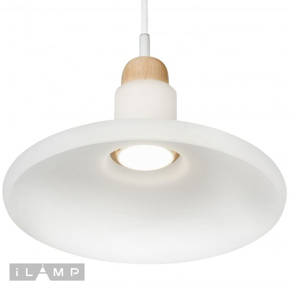 Подвесной светильник iLamp Puro AP9006-1D WH, изображение 3