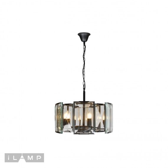 Подвесная люстра iLamp Panorama 6113-550BK, изображение 2