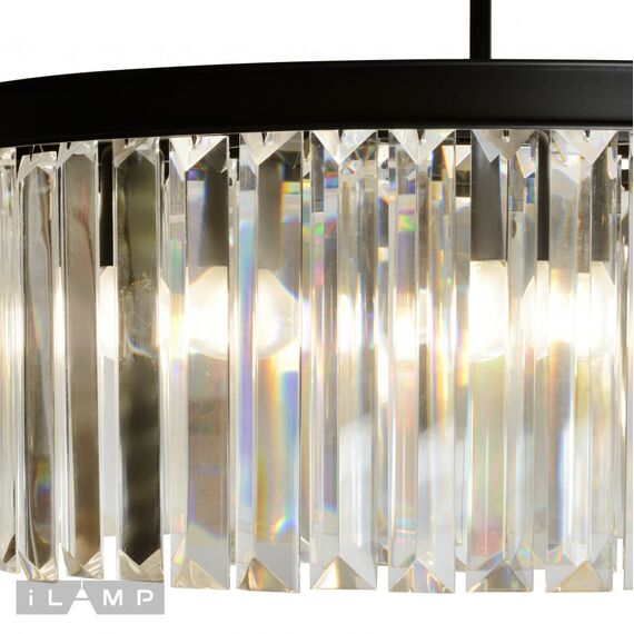 Подвесная люстра iLamp Triumph 6102-600 BK, изображение 3
