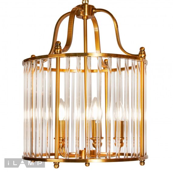 Подвесная люстра iLamp Qeens P2437-5 Bronze, изображение 3