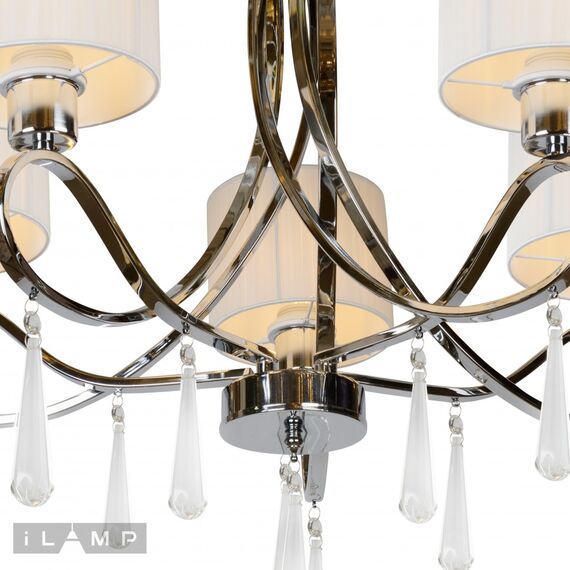 Подвесная люстра iLamp Bella RM1029/5CR, изображение 4