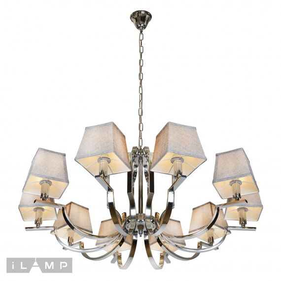 Подвесная люстра iLamp Hilton 6943-10 CR, изображение 2