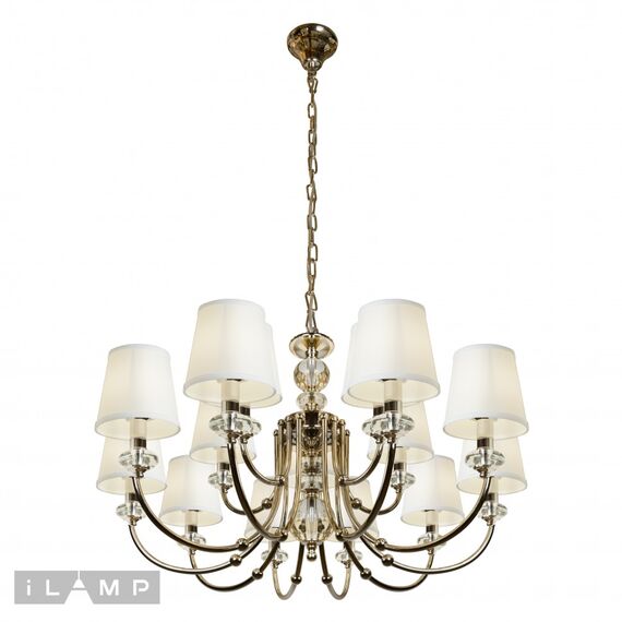 Подвесная люстра iLamp Magic P2344-10+5 nic, изображение 2