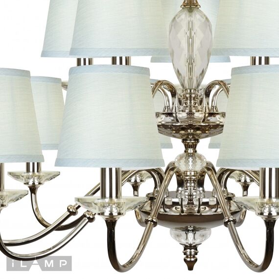 Подвесная люстра iLamp Dolce Vita P2345-10+5 nic, изображение 3