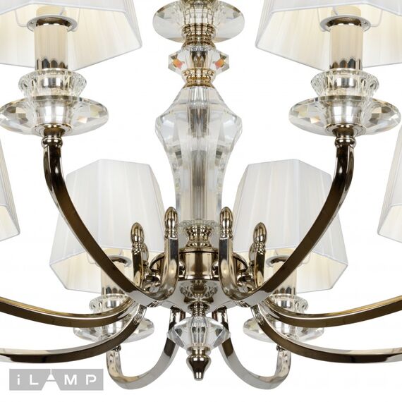 Подвесная люстра iLamp Holywood P9399-8 nic, изображение 4