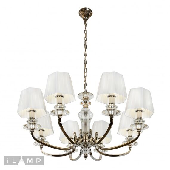 Подвесная люстра iLamp Holywood P9399-8 nic, изображение 2