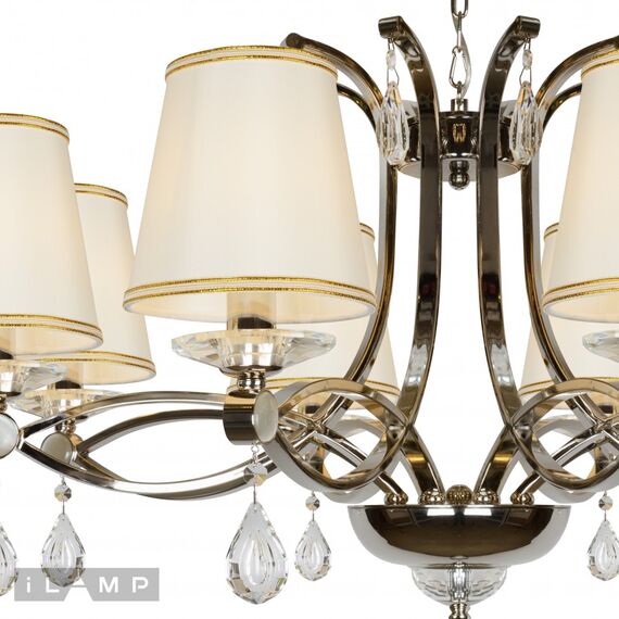 Подвесная люстра iLamp Centro P7505-8 nic, изображение 3