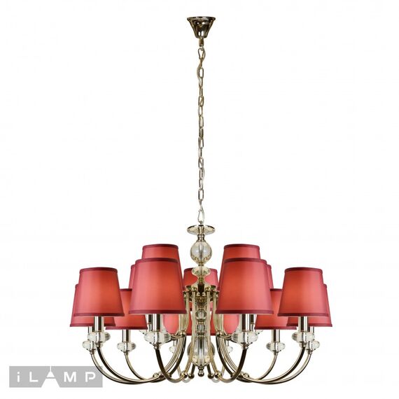 Подвесная люстра iLamp Magic P2344-10+5 nic, изображение 6