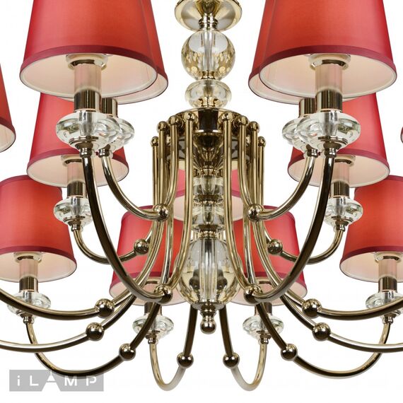 Подвесная люстра iLamp Magic P2344-10+5 nic, изображение 8