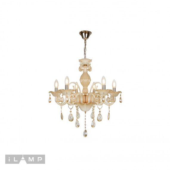 Подвесная люстра iLamp Asia 81072-6 WH, изображение 2