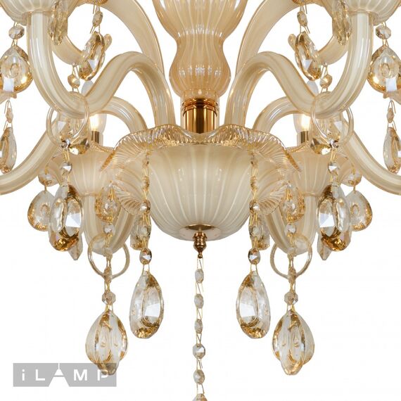 Подвесная люстра iLamp Asia 81072-6 WH, изображение 4