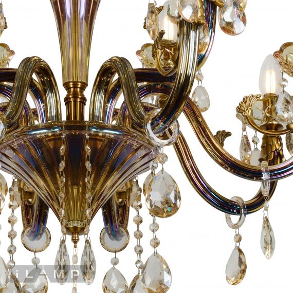 Подвесная люстра iLamp Asia 61081-8+4 BR, изображение 4