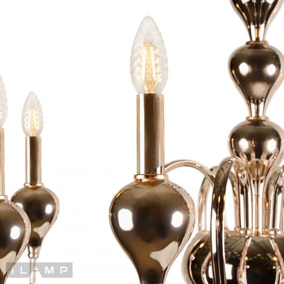 Подвесная люстра iLamp Lady 88003-8 GD, изображение 2