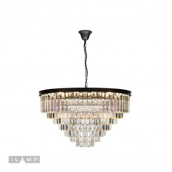 Подвесная люстра iLamp Triumph 6101-800 BK, изображение 2
