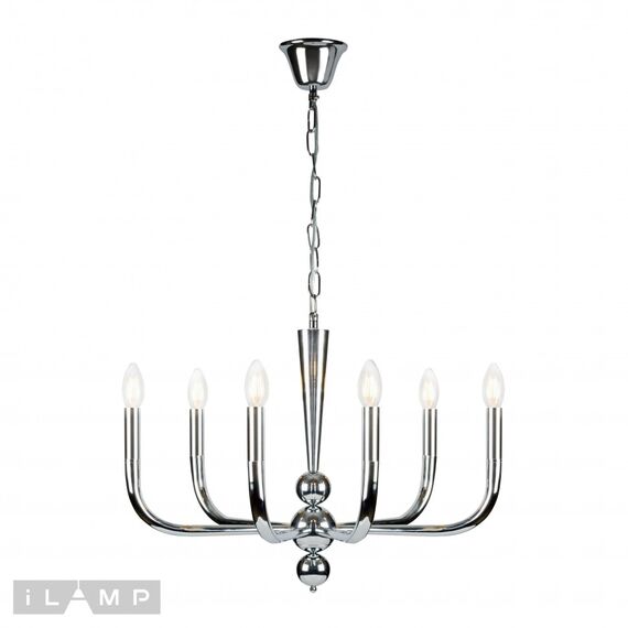 Подвесная люстра iLamp Evolution 88088-6 CR, изображение 2