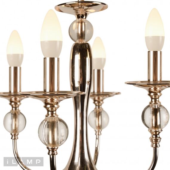 Подвесная люстра iLamp Aura 1030-4 GD, изображение 3