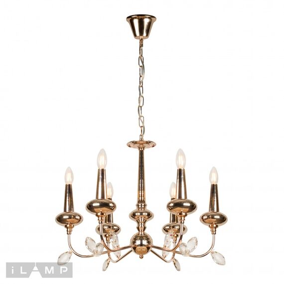 Подвесная люстра iLamp Dames 1020-6GD, изображение 2